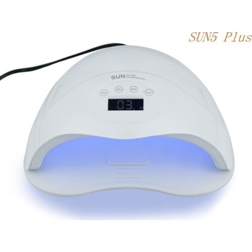 Brand new SUN5 plus Nail Dryer LED Lamp nail gel lamp for nail 24 LEDs dry quickly 48W LED UV Lamp nail design Art Tools