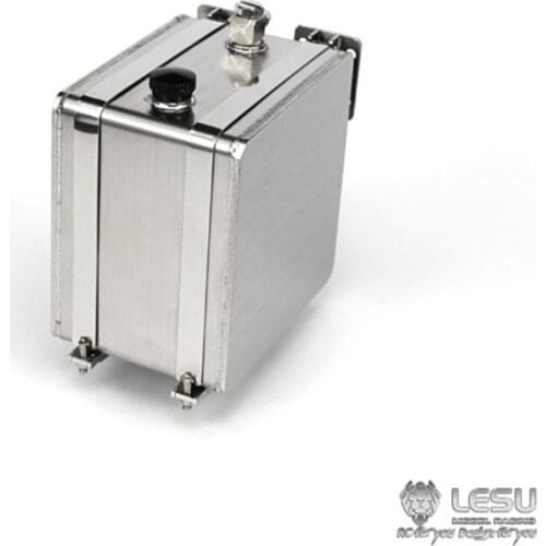 LESU Metal Hydraulic Tank 36*50*50MM for 1/14 RC Tractor Truck DIY Tamiya Model TH02584