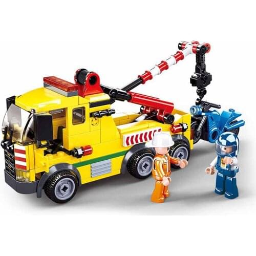 SLuban Simulated City Series Vehicles Car Model Building Block Minifigures Educational Toy For Childrens Toys For boy giftBirth