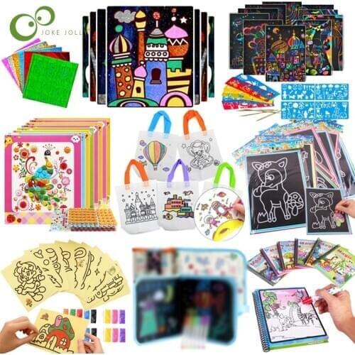 Kids Drawing Toys Set Painting Craft Toys Early Educational Learning Drawing Toys for Children Birthday Christmas Gift GYH
