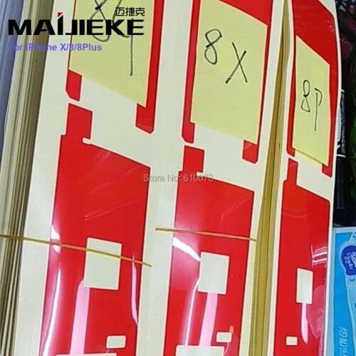 100pcs Red backlight Sticker Film for iPhone X 8 8plus Back sticker refurbished back light sticker only film