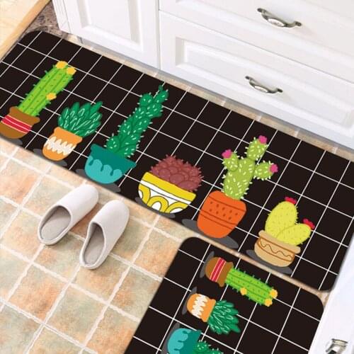 Kitchen Non-Slip Mat Area Rugs Absorbent Living Room Bathroom Bath Carpet Entrance Doormat Floor Mat Rug Alfombra Dormitorio
