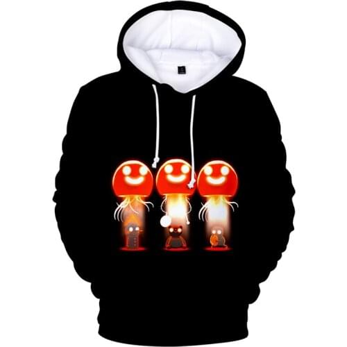 New Harajuku Happy Game 3d Hoodies Pullover Kawaii Fashion Men Women Hoodie Tops Long Sleeve Boys Girls Sweatshirt Kids Clothes