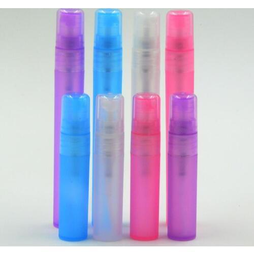 Mini 10ml/5ml Travel Spray Bottle PP Plastic Perfume Atomizer Small Empty Makeup Pump Containers LX9233
