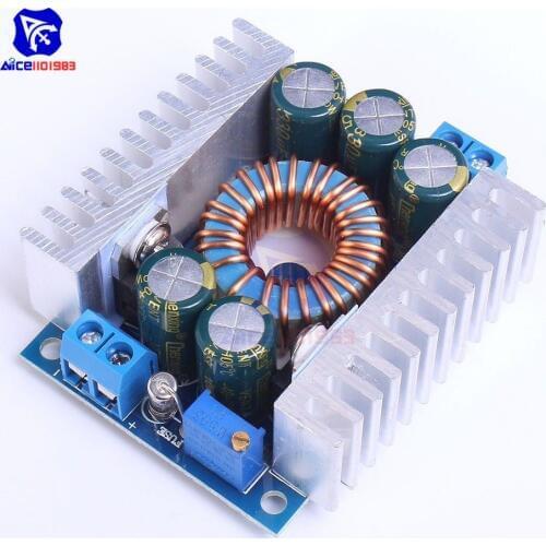 Diymore DC-DC DC 5 -40V to 1.2 -36V 8A/100W 12A Max Step Down Buck Converter Power Supply Module Voltage Regulator for Car