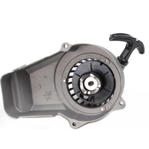 Pull Starter Aluminum for 2 stroke 47cc 49cc air cooled mini pocket bike ATV Quad Mini dirt bike