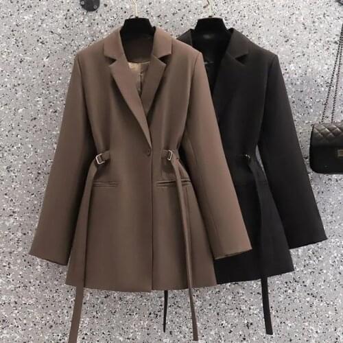 Qpipsd Women's Long Blazers