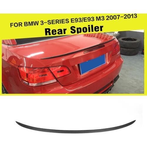 Carbon Fiber Rear Trunk Boot Spoiler Wing for BMW E93 325 328 330 335 E93 M3 2007-2013 Car Styling