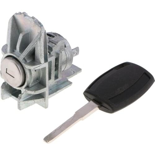 Driver Side / Car Front Left Door Lock Cylinder w/ Key for Ford Focus 06-10