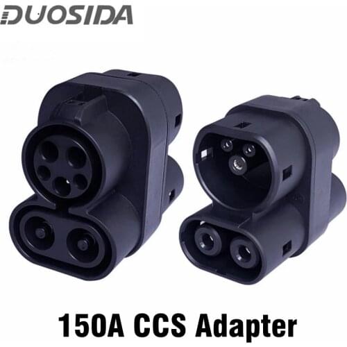 150A CCS Combo 2 to CCS Combo 1 plug DC Quick Charger Adapter Charging Station for electric vehicle adapter Meet IEC 62169-3