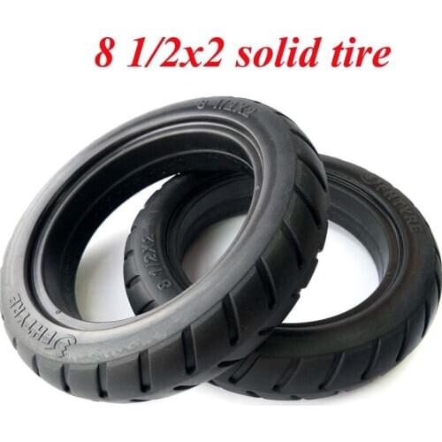 8.5" Solid Tire 8 1/2x2 Thickened Explosion-proof Wheel Tyre for Xiaomi Mijia M365 Skateboard Electric Scooter Parts