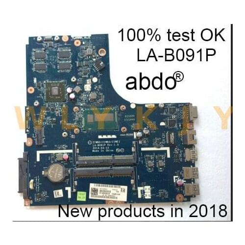 Abdo LA-B091P motherboard for Lenovo B50-70 N50-70 notebook motherboard CPU i5 4200U R5 M230 2G DDR3 100% test work