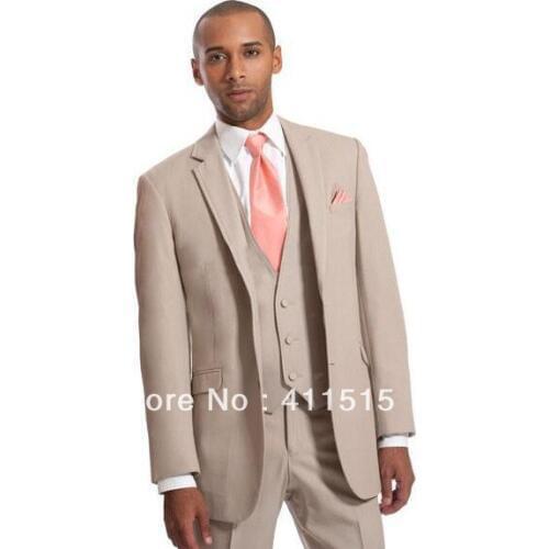 Free shipping custom made cheap men suits slim blazer suits blazer the groom wear wedding dress man formal evening vest suit