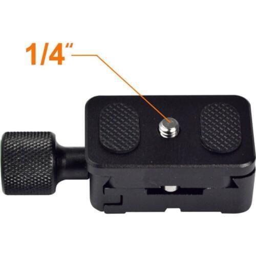 Camera Quick Release Plate 1/4 Mount Clamp Adapter Stabilizer Tripod Bracket Aluminium Alloy Holder