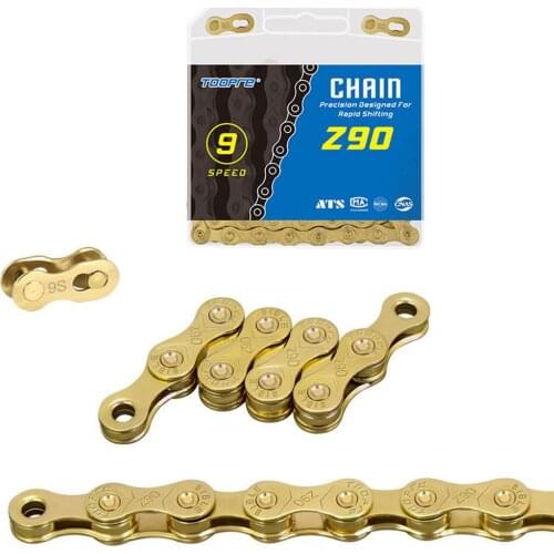 Bike Chain Electroplated Anti-rust Variable Speed Links Chain 116 Links Hollow Bicycle Chain 6/7/8/9/10/11 Speed For Bike Part