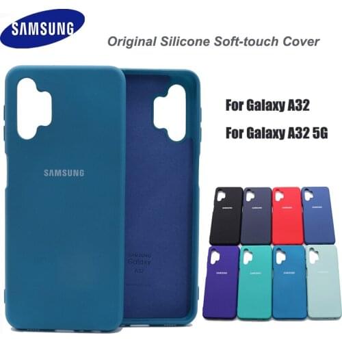 A32 Case For Samsung Galaxy A 32 5G 4G Soft Silicone Cover Silky Touch Liquid Protective Fall Prevention SM-A326B A325F