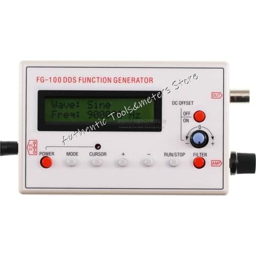 FG-100 DDS Function Signal Generator Frequency Counter 1Hz - 500KHz Promotion