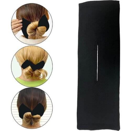 Flexible Reusable Deft Bun Hair Bun Maker French Twist Hairstyle Former Maker Hairstyle Tool Accessories for Women Girls