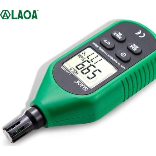 LAOA Hygrothermograph Industrial grade indoor temperature and humidity meter Household temperature hygrometer