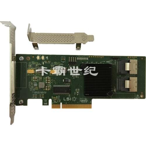 New color package LSI / SAS / 9211-8i (2008) 6GB 8-port hba card expansion card array card