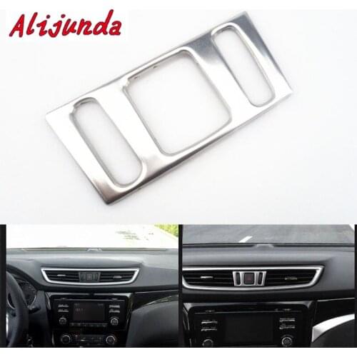 The best quality! Inner Center Console Outlet Air Release Cap Cover Trim Fit for Nissan Qashqai Xtrail J11 2014 2015 X-TRAIL