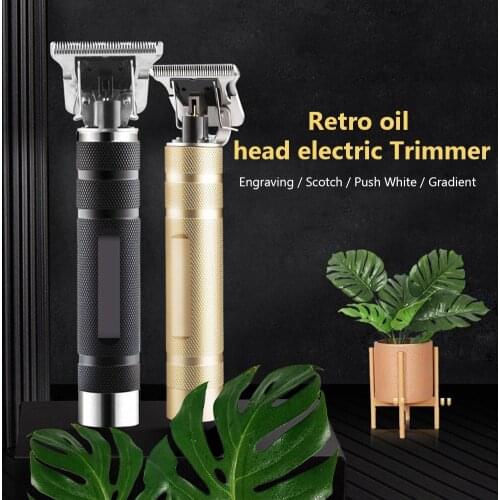Baldheaded Hair Clipper Rechargeable Electric hair trimmer Cordless Shaver Trimmer Hair Scissors Men Barber Hair Cutting Machine