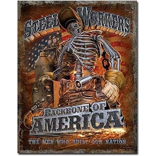 Metal Tin Sign put a tiger in your tank Decor Bar Pub Home Vintage Retro