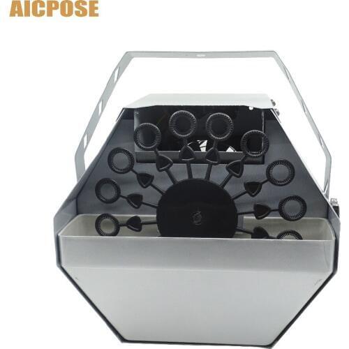 60W Mini Bubble Machine Remote and cable control Stage Effects dj equipment for wedding entertainment stage light