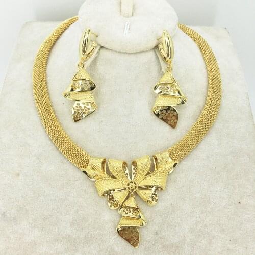 Fashion jewelry woman jewelry set necklace earrings pendant romantic jewelry wedding jewelry party travel jewelry