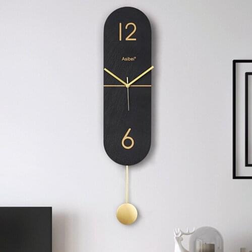 Nordic Wall Clock Modern Design Silent Sandstone Wall Watches Home Decor Luxury Clocks Creative Living Room Decoration Gift