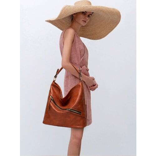 2021 New Leather Handbags Women Bag High Quality Casual Female Bags Ladies Casual Tote Spanish Brand Shoulder Bags