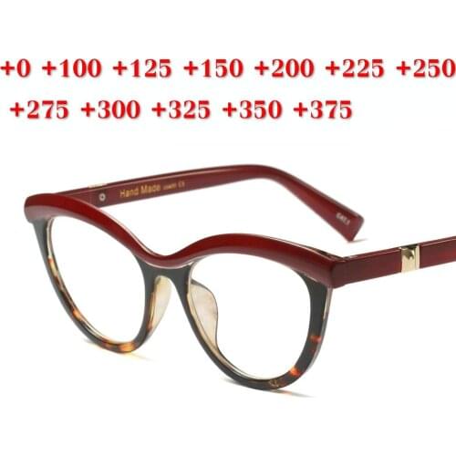 MINCL Sexy female leopard frame progressive multi-focus old reading glasses brand female multi-focus farsighted high quality NX