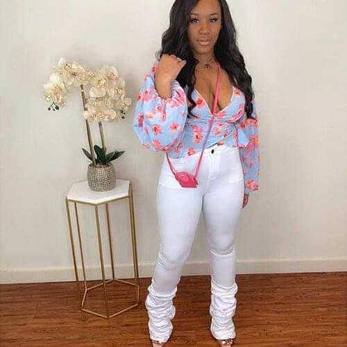 TNNAOFF Solid High Waist Stacked Sweatpants for Women Fashion Elastic Skinny Streetwear Flare Pants Joggers Casual Trousers