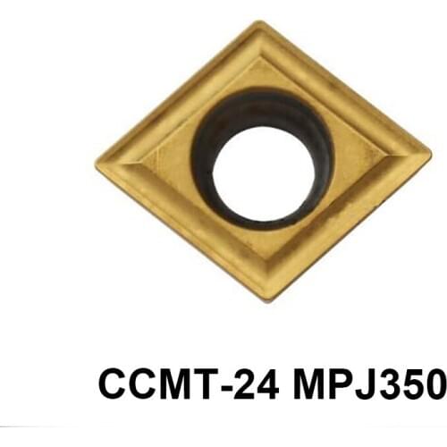 Original CCMT060208-24 CCMT09T302-24 CCMT09T304-24 CCMT09T308-24 MPJ350 Carbide Inserts Lathe Tools Cutter CNC Turning