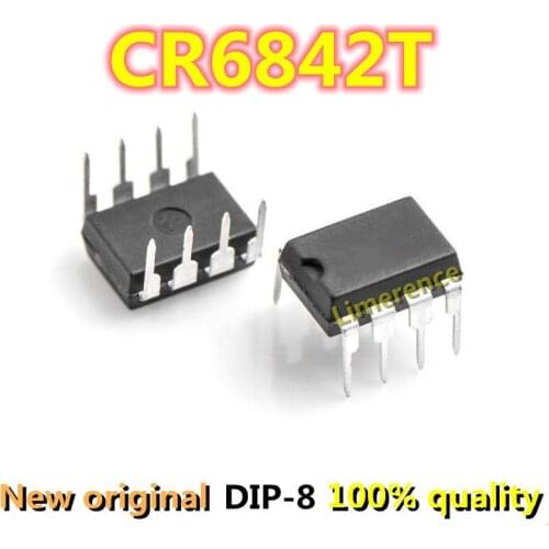 10PCS CR6842T DIP8 CR6842 DIP 6842T DIP-8 Support recycling all kinds of electronic components