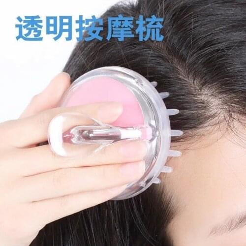 1/2/3 Pcs Shampoo Comb Head Washing Fantastic Cap Shampoo Brush Soft Glue Scalp Massage Comb Baby Hair Washing Artifact Hair