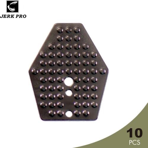 JERK PRO 10PCS Super Stainless Steel Swim Jig Blades For Chatterbait Shakee Blade Angler’s Tackle Craft