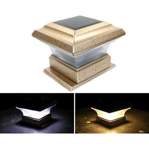 Solar Light Fence Light IP65 Outdoor Solar Lamp For Garden Decoration Gate Fence Wall Courtyard Cottage Solar Lamp