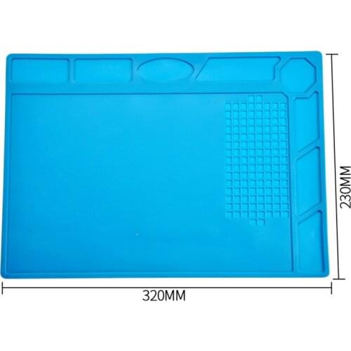 Heat Insulation Working Mat Heat-resistant Soldering Station Repair Insulation Pad Insulator Pad Maintenance Platform