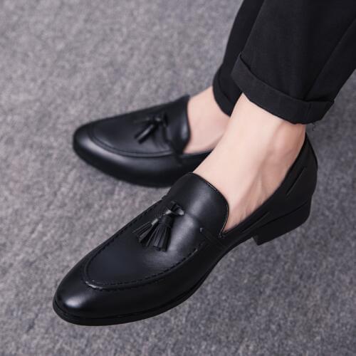 Outdoor Men Loafers loafers Leather Shoes Fashion Men Boat Shoes Brand Men Casual Leather Shoes Male Flats driving Shoes w5