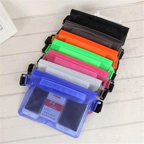 Waterproof Sports Bag Waist Bag Swimming Drifting Diving Surfing Waist Pack Pouch Underwater Dry Shoulder Backpack Phone Pocket