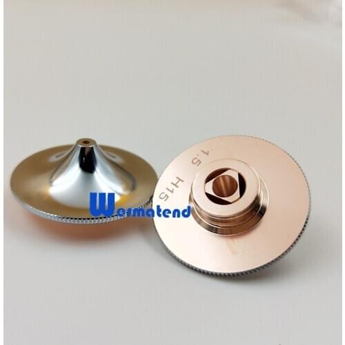 Wermatend 10pcs/lot Original Laser Nozzle for Raytools Double Chrome Plated Layers D32 BM114 BM111 BM109 Free shipping