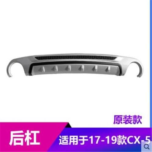 Auto parts modeling ABS Front + Rear Bumper Diffuser Protector Guard Skid Plate For MAZDA CX-5 CX5 2017-2020 Car styling