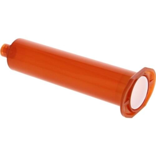 High Quality 1~5pcs Cartridge Dispensing Syringe 10cc/30cc/55cc Brown Dispensing Syringe Cartridge Plastic Syringe Dispensing