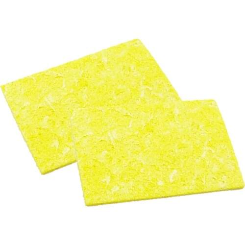 10/20/50pcs Soldering Iron Clean Sponge Welding Cleaner Cleaning Pads High Temperature Resistant Welding Sponge Soldering Tools