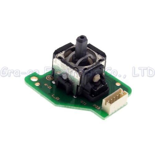 5pcs/lot Left 3D joystick module With PCB board For Wiiu PAD controller