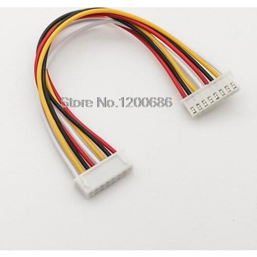 60CM 24 AWG XH2.54 XH 2.54MM 2.54 2P/3P/4P/5P/6 Pin Female & Female Double Connector with Flat Cable 600MM 1007