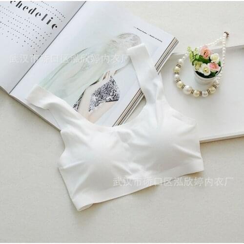 Ice Silk Bodysuit Underwear For Women Active Seamless Sexy Strapless Bra Padded Breathable Push Up Lingerie Bralette Plus Size