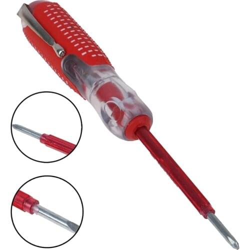 Induced Electric Tester Pen Screwdriver Probe Light Voltage Tester DC Probe Light System Test Probe Lamp Auto Car Light Circuit