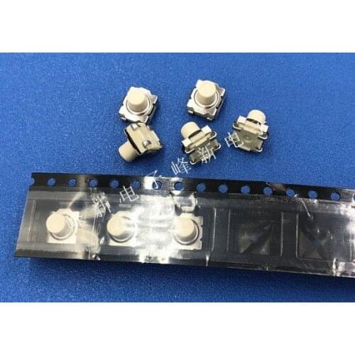KT11F4JM original American light touch switch button switch 6*6*7 waterproof and dustproof patch 4 feet long life